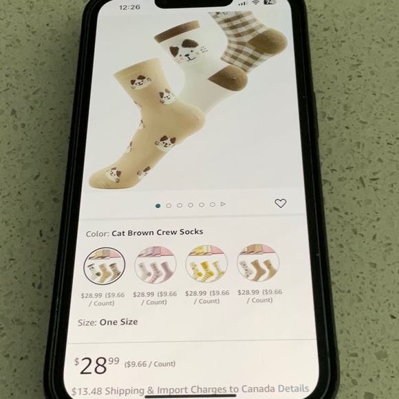 Ladies Dokutoku Fun Bunny crew socks set - Picture 7 of 7